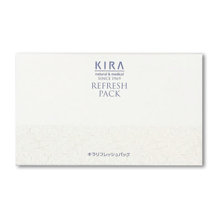 綺羅化粧品 キラリフレッシュパック 40g（2g×20包）専用ブラシ付き