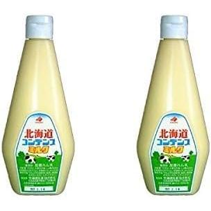 北海道乳業 コンデンスミルク 1kg (x2本) 練乳 大容量 業務用（Yahoo!・一期一会ヤフー店）