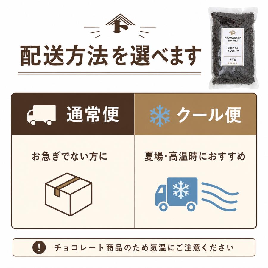 富澤商店 溶けにくいチョコチップ 500g (クール便)/ 製菓材料 チョコ