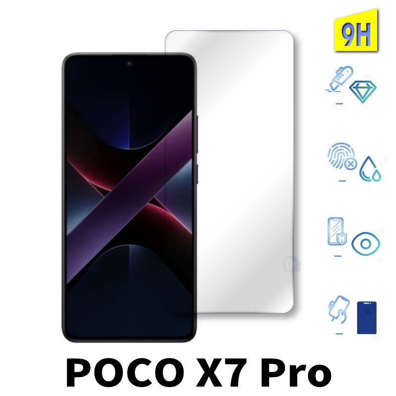 二次強化 POCO X7 Pro ガラスフィルム MZB0J1MJP 保護フィルム 保護
