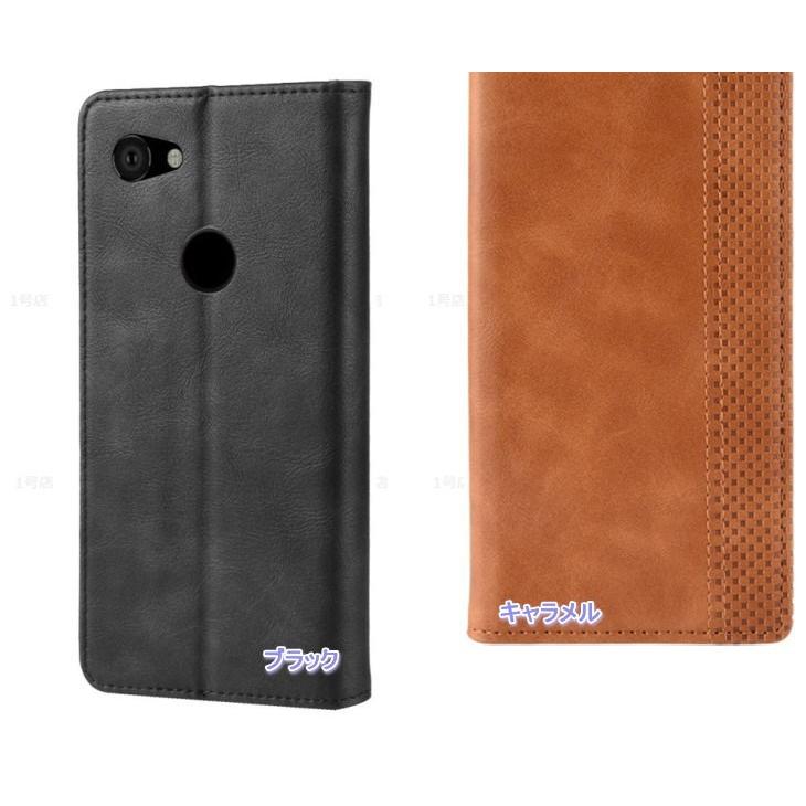 Google Pixel 3a ケース Google Pixel 3a XL カバー 手帳型 Pixel 3a カバー ソフトレザーケース  Google Pixel 3a XL |  | 04