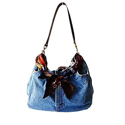 50 Off レディースファッション Sweet バッグ ファッション Heart スイートハート アッシュ ペー フランス ブルーデニムショルダーバック A B074lhxhm9 Itn商事ヤフー店