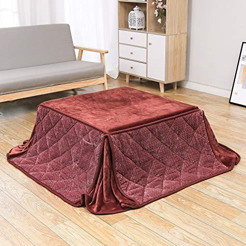 当季大流行 掛け布団単品 こたつ掛け布団 こたつ布団 省スペース Jemaジェマ ふわふわ感触フランネル生地 洗える 長方形 約180x2cm ケーブル レッド こたつ掛け布団 上掛け Andreiniricambi It