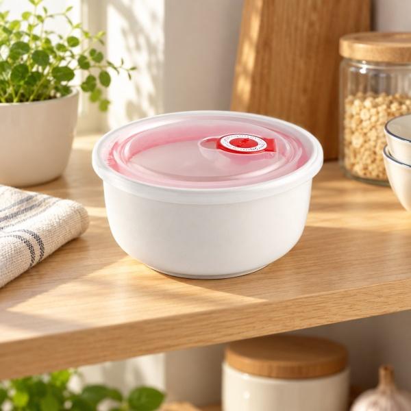 陶器 保存容器 蓋付き 電子レンジ対応 : イットネス - 通販 - Yahoo