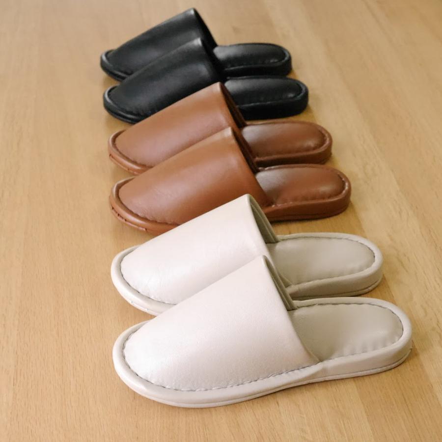 534円 全品最安値に挑戦 スリッパ 来客用 おしゃれ レザー外縫いm ルームシューズ シンプル かっこいい ビニール製 レザー トイレ 北欧 通年用 高級感 オフィス レディース 室内