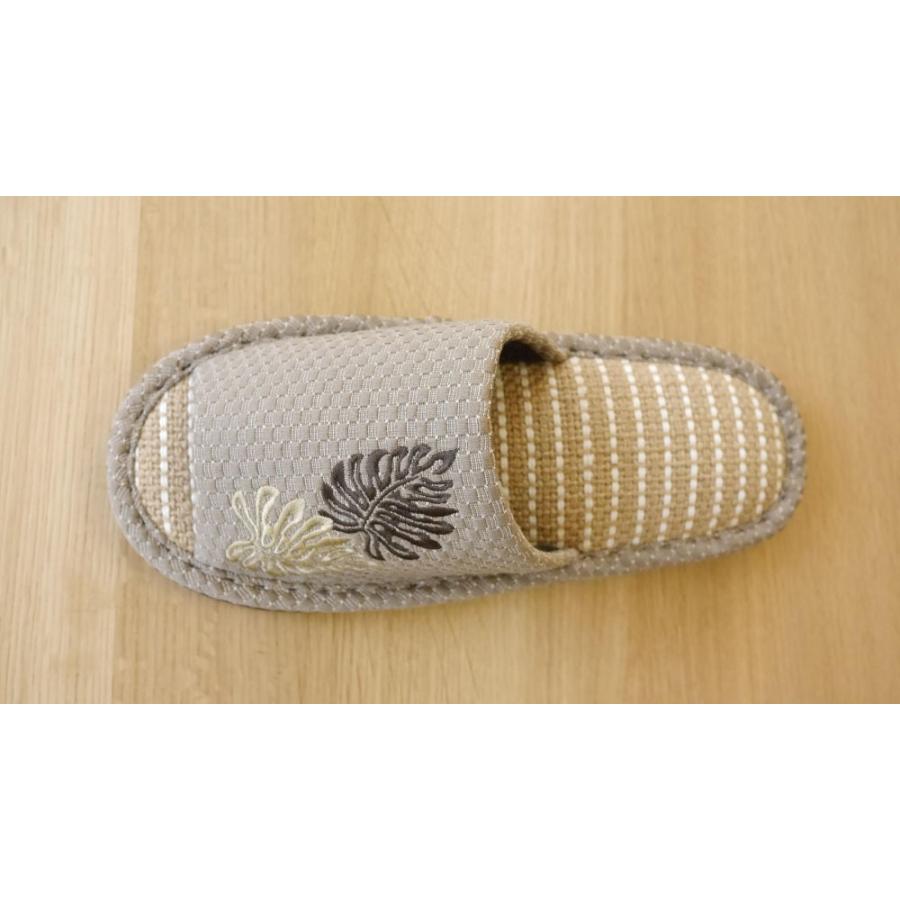 最新な スリッパ 来客用 おしゃれ モンステラ 麻 5足セット 夏用 ルームシューズ シンプル カラー かわいい 北欧 通年用 高級感 オフィス レディース 室内 Aynaelda Com