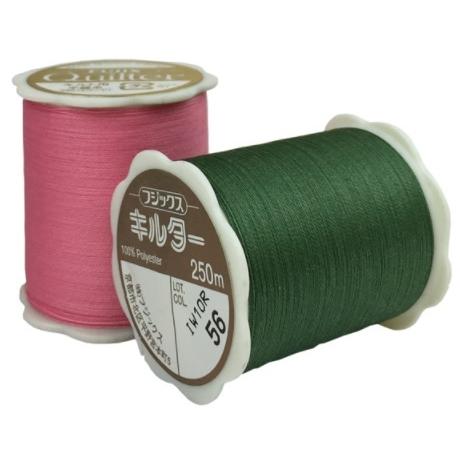 名作 【フジックス】キルター　50番/250m　キルティング専用糸 手縫い糸