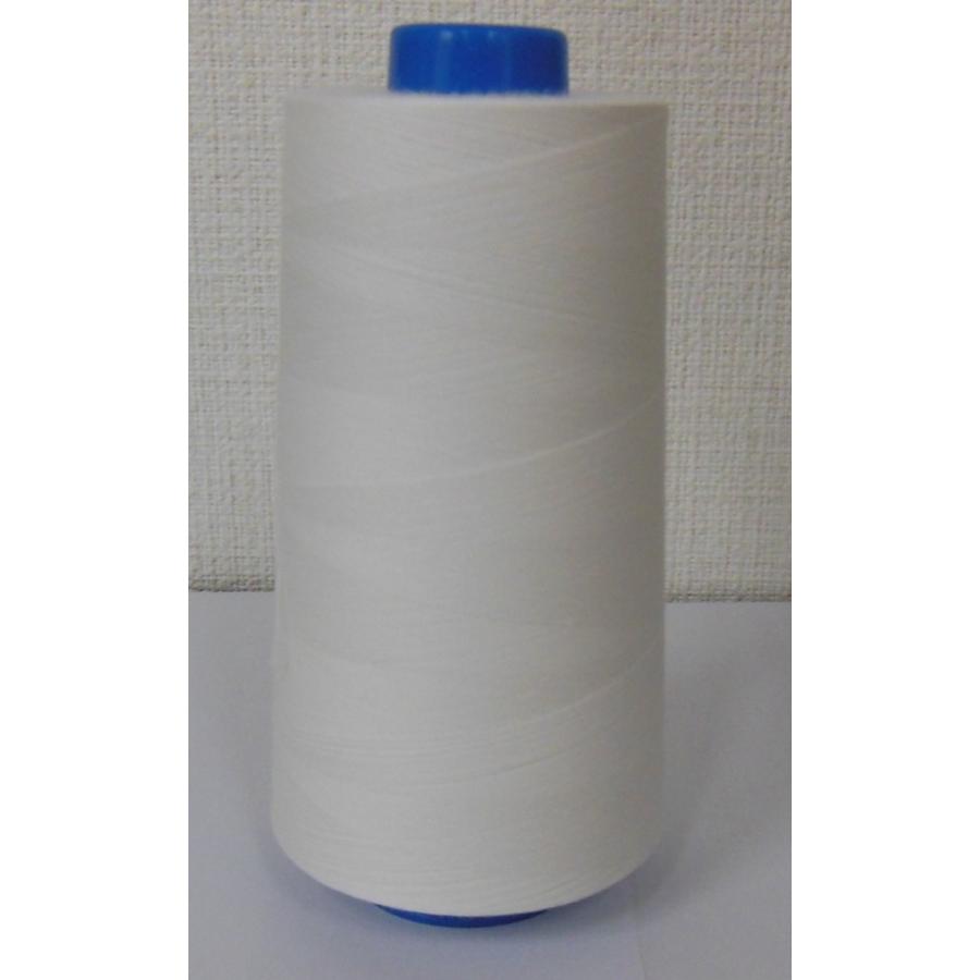 カタン120番5000m巻 白 刺繍下糸向け : いとや Yahoo!店