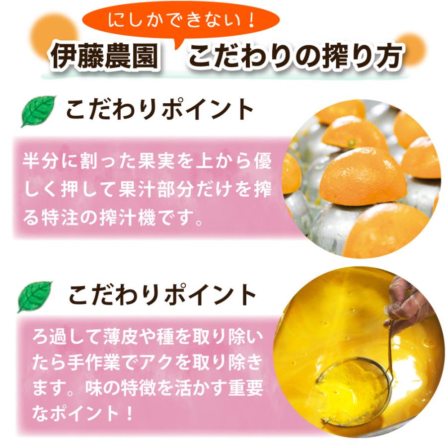 伊藤農園 ゆず果汁 100% 100ml 単品 柚子 ユズ ストレート お試し