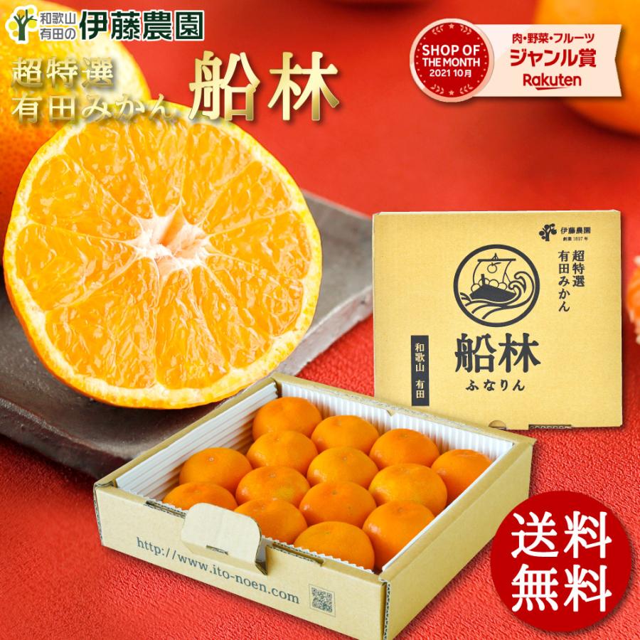 伊藤農園 みかん 送料無料 超特選 糖度12度以上 14個入り Sサイズ 贈答