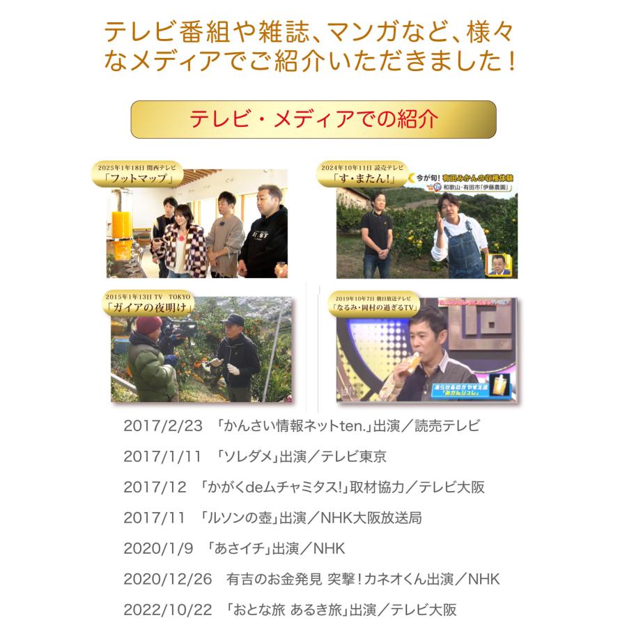 カルメン農園8本セット 楽天市場】観音山フルーツガーデン お味見セット とろコク搾りみかん