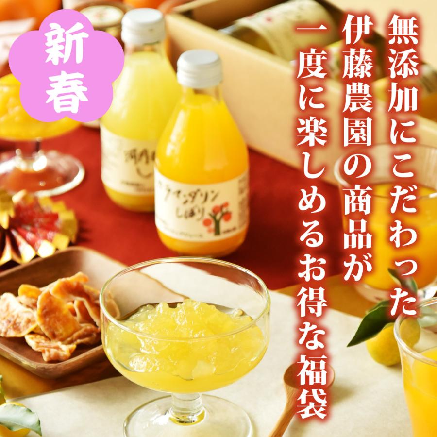伊藤農園 福袋 食品みかんジュースみかんゼリー マーマレード ポン酢
