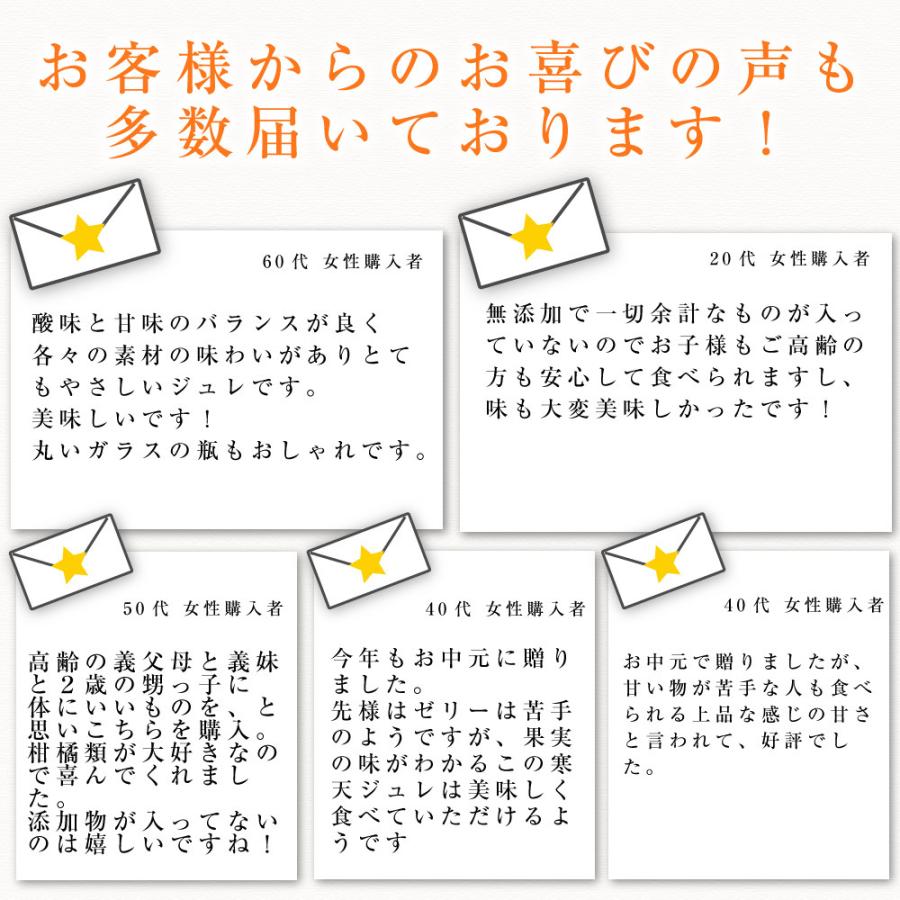 父の日 お中元ギフト 2024 みかんゼリー フルーツゼリー  無添加 健康 90g 8個 内祝い 誕生日祝い｜ito-noen｜12