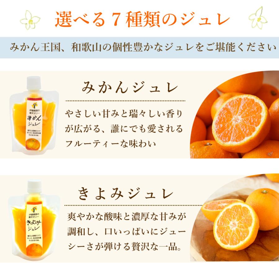お中元  ギフト プレゼント ゼリー みかんゼリー フルーツゼリー スイーツ ゼリー詰め合わせ 150g 8個 パック | 伊藤農園 | 11