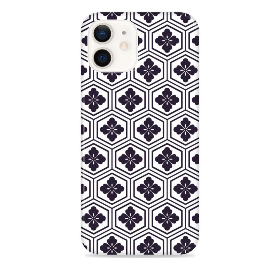 送料無料 和柄 花菱亀甲 勝色 Iphone スマホケース ハードケース 受注生産 1100yoshkk Ito Op 通販 Yahoo ショッピング