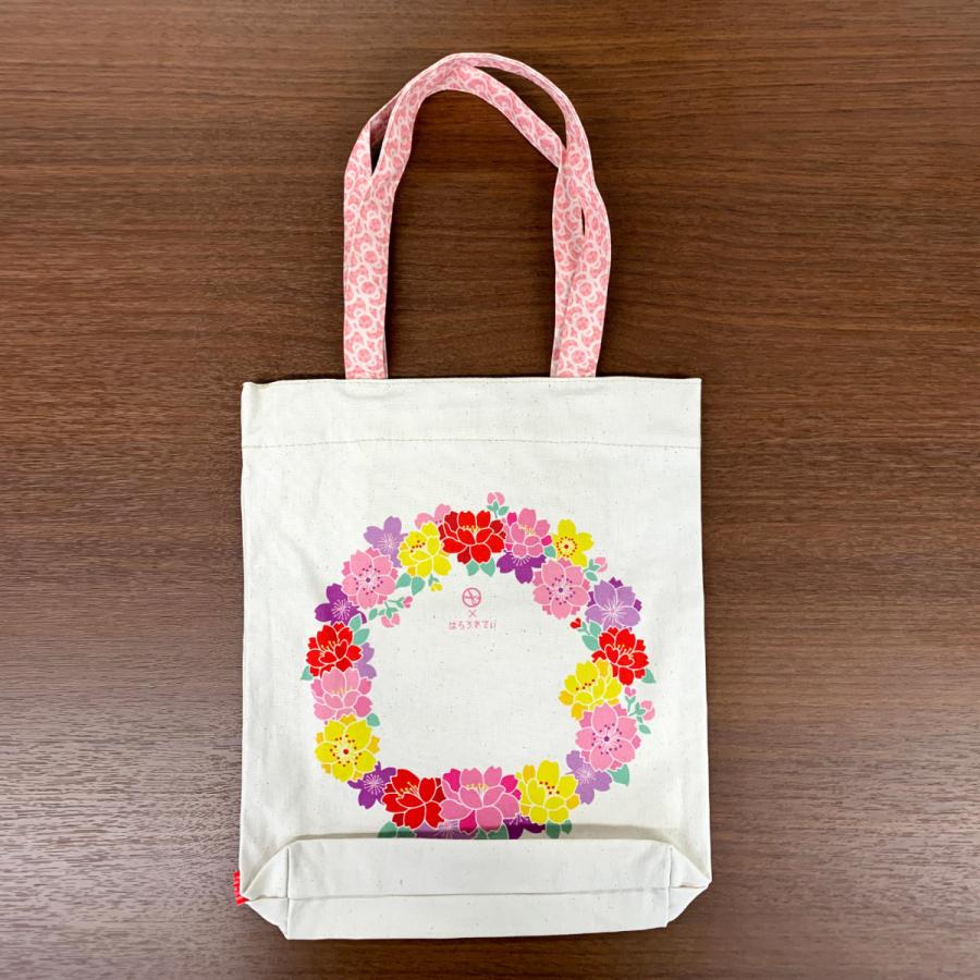 五色帆布堂×ハローキティ A4縦長トートバッグ 花丸 : ITO-OP - 通販