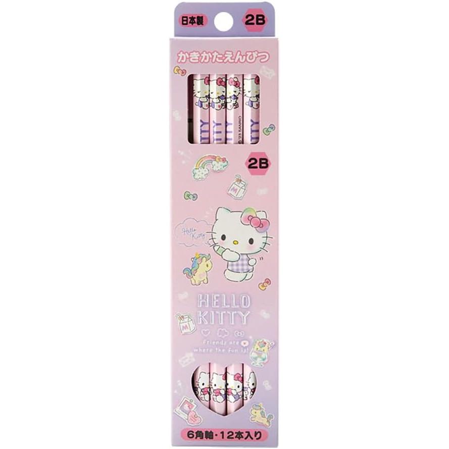 サンリオ 鉛筆パック 2B ハローキティ― 566152 SANRIO : ロコネコ 