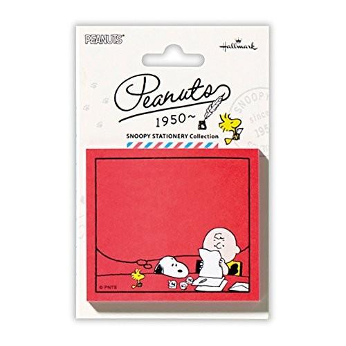日本ホールマーク 初回限定お試し価格 スヌーピー スクエア付箋734 510