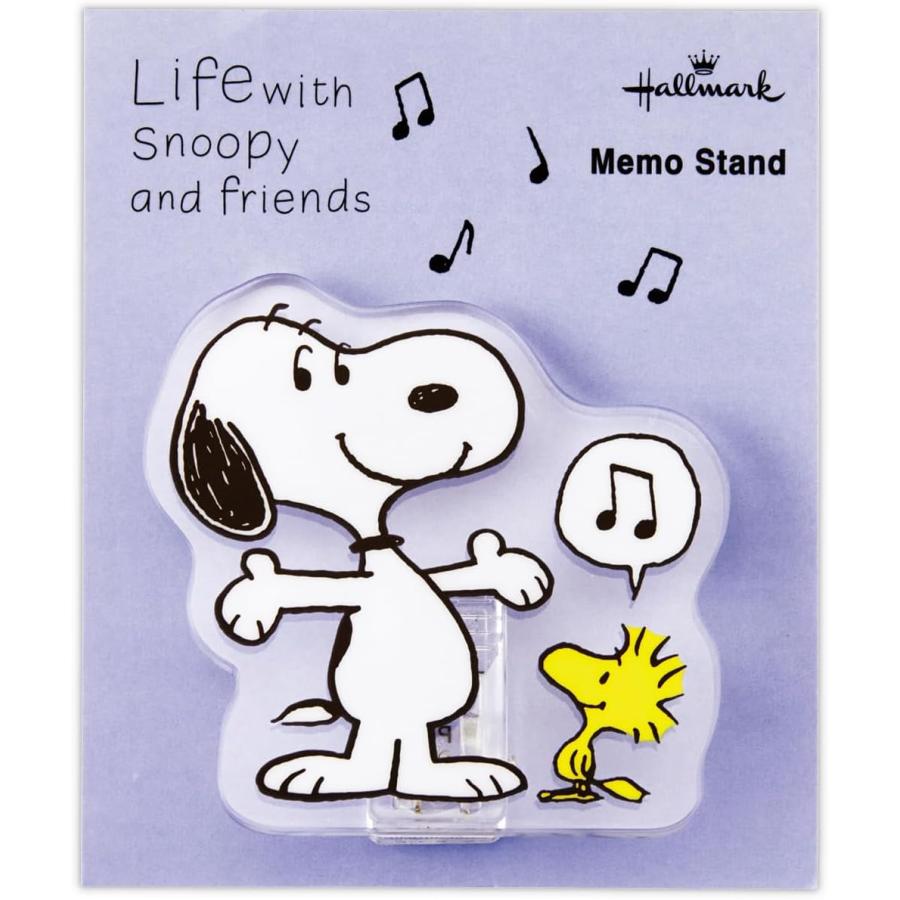 スヌーピー ホールマーク メモスタンド ホールマーク スヌーピー メモスタンドクリップ／SNLF 831189