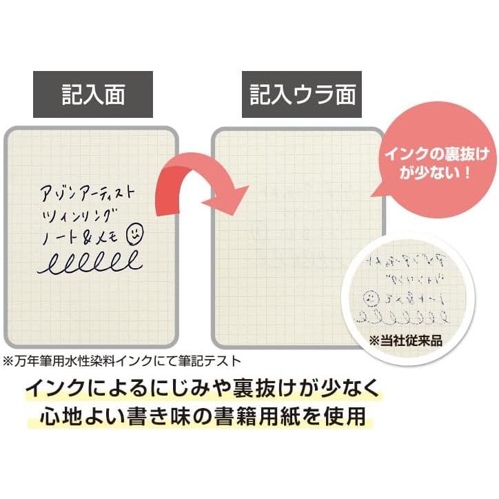 セキセイ フェルメール ゴッホ モネ ツインリングノート B6 3冊セット