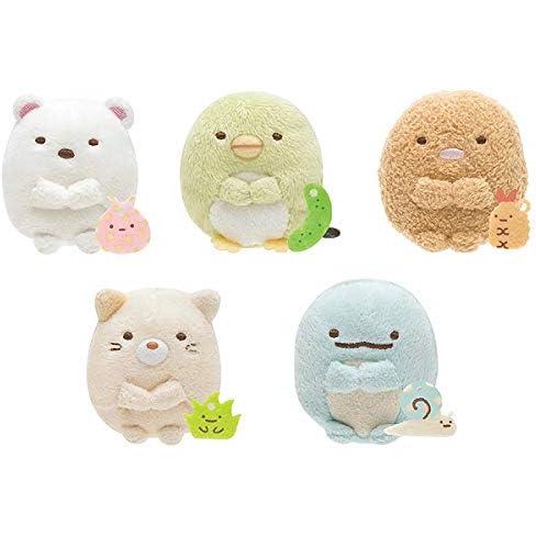 すみっコぐらし ぬいぐるみ 2点 てのりぬいぐるみ サンエックス すみっコぐらし てのりぬいぐるみ 5種セット