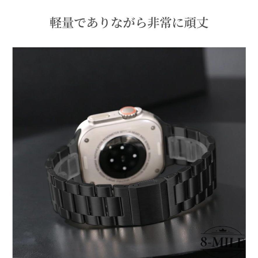 送料無料 】 Apple watch10 バンド アップルウォッチ チタン apple