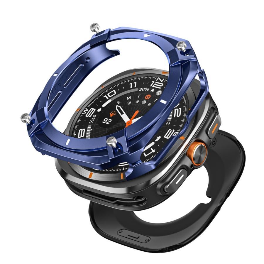送料無料】Galaxy Watch7 Ultra 47mm 対応 保護ケース メタルフレーム