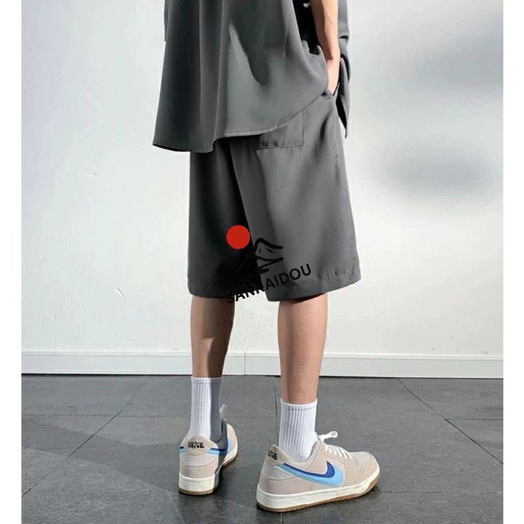 M~3XL セットアップ メンズ 上下セット 半袖シャツ ショットパンツ