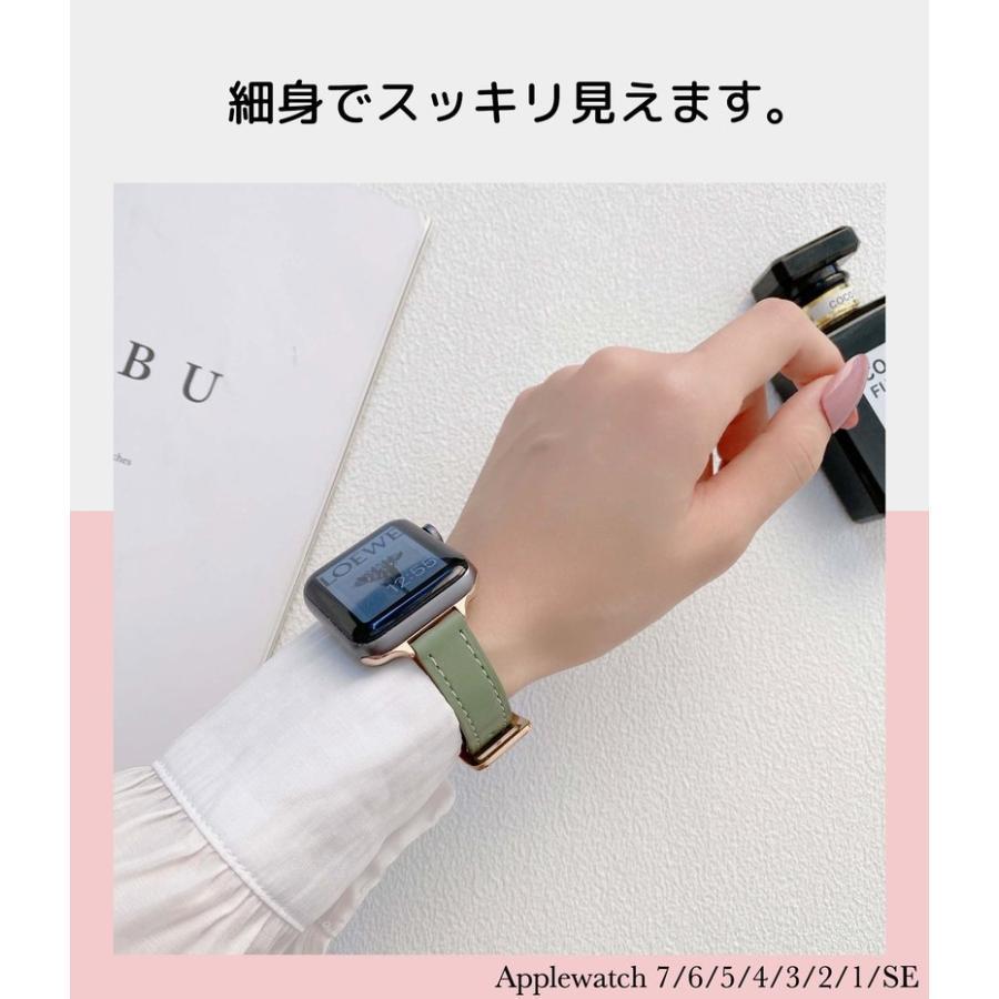 Apple Watch9 バンド applewatch Ultra2 アップルウォッチ 8 本革 