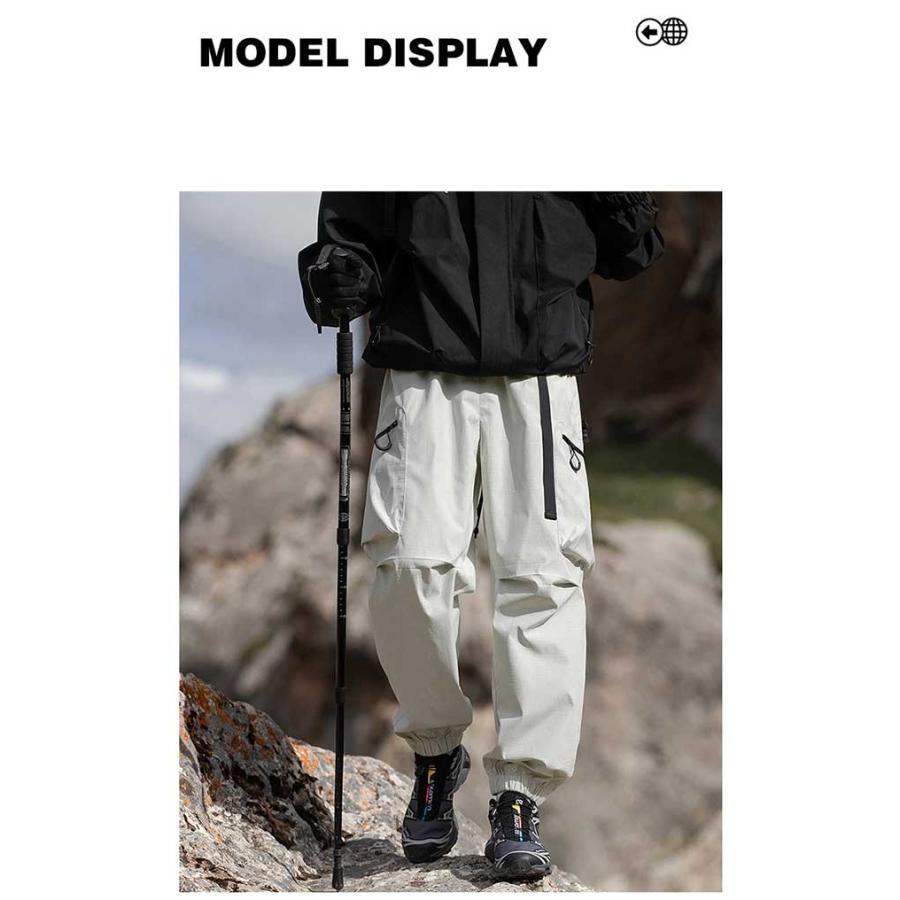 S-2XL トレッキングパンツ メンズ レディース 男女兼用 頑丈 登山
