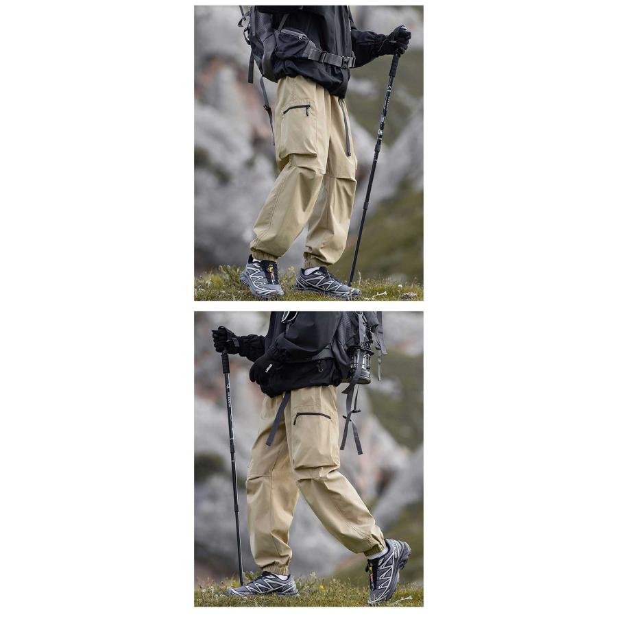 S-2XL トレッキングパンツ メンズ レディース 男女兼用 頑丈 登山