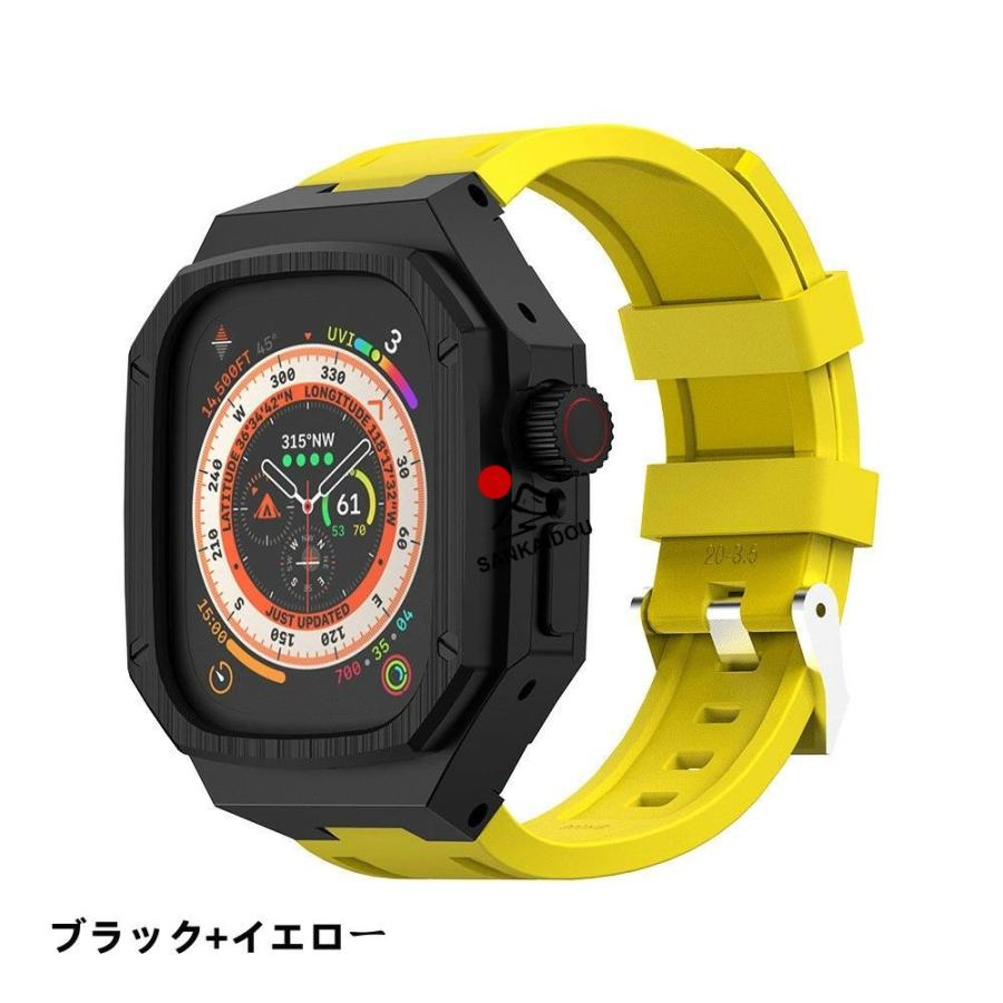 送料無料 Apple watch ultra3  Apple Watch ultra 2 バンド Apple Watchの改造 オールインワンバンド インサートドリル IWatch ultra   バンド一体型 バンド 交の画像