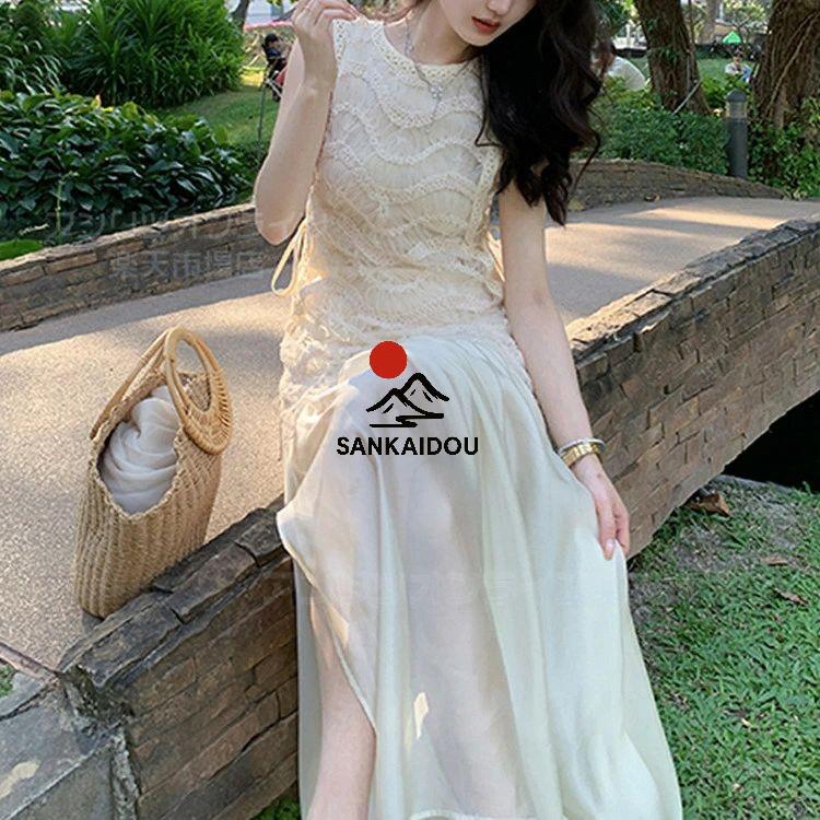 送料無料 ワンピース レディース きれいめ 女性 白 ロング丈 ロング 