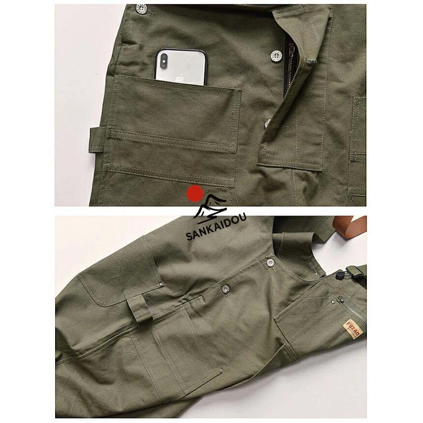 M-2XL オーバーオール デニム メンズ サルエルパンツ 春夏秋冬