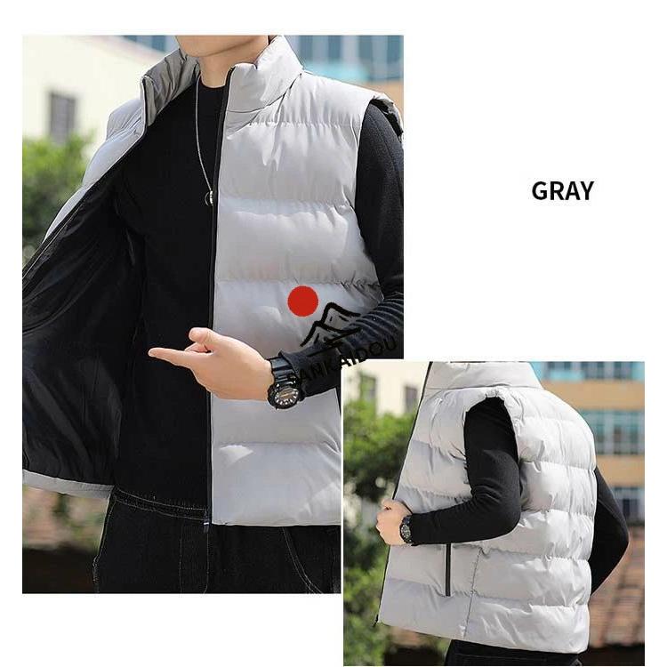 M-4XL ベスト メンズ 中綿ベスト スポーツアウトドア ゴルフウェア