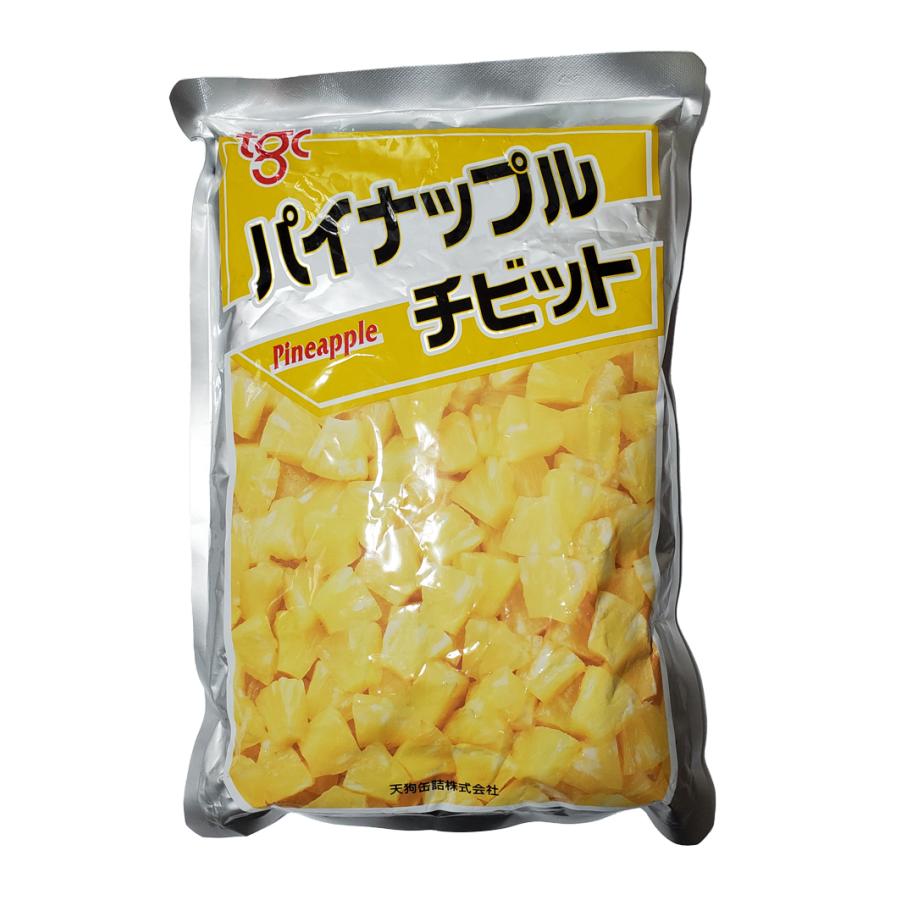 保証 パイナップルチビット 天狗缶詰 パインアップル シラップづけ 賞味期限22年5月24日以降