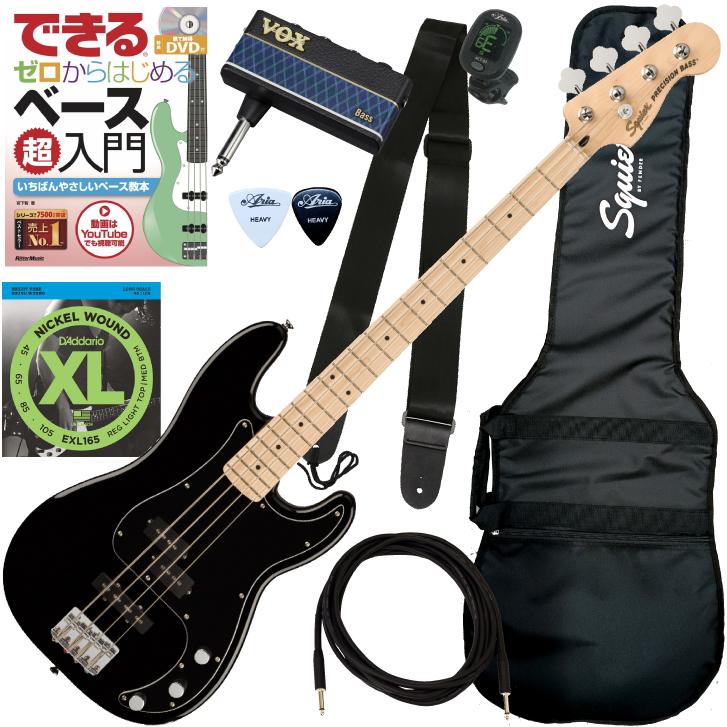Fender（フェンダー） 調整済だから弾きやすいSquier AFFINITY PJ BASS