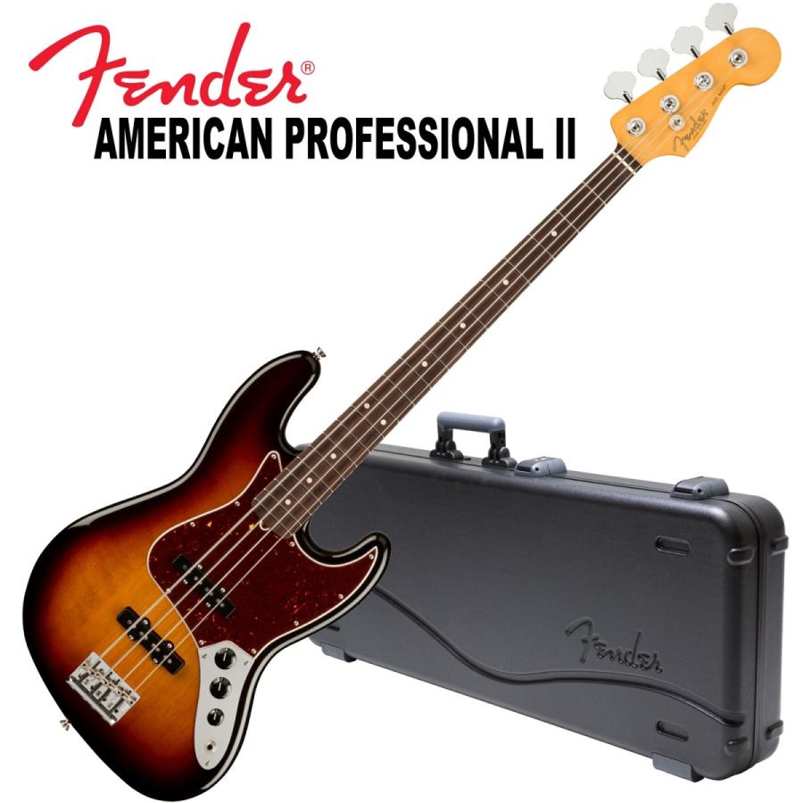 調整済で弾きやすい Fender / AMERICAN PROFESSIONAL II JAZZ BASS(106435円)