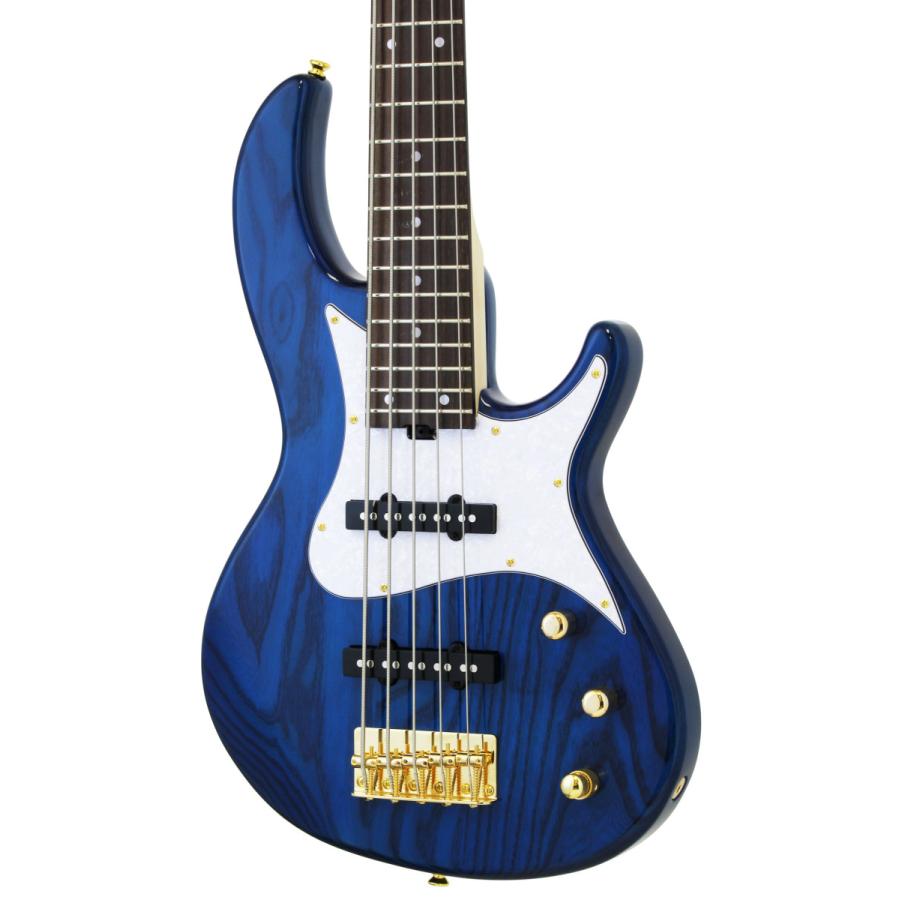 調整済で弾きやすい Aria Pro II / RSB-42AR/5 SBL エレキベース