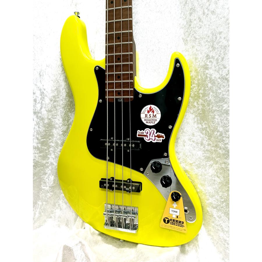 特価!！調整済で弾きやすいBacchus WL4-STD/RSM -Neon Yellow-の画像