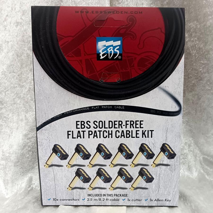 EBS SOLDER-FREE FLAT PATCH CABLE KIT SFC-K10J パッチケーブル5本分