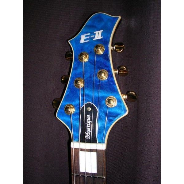 ギター E-II MYSTIQUE QM ESP E-II Mystique - See Thru Black Cherry, Quilted Maple