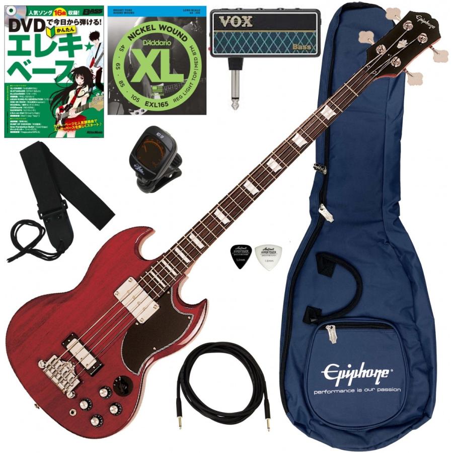 調整済•純正ケース付】Epiphone SG Pro