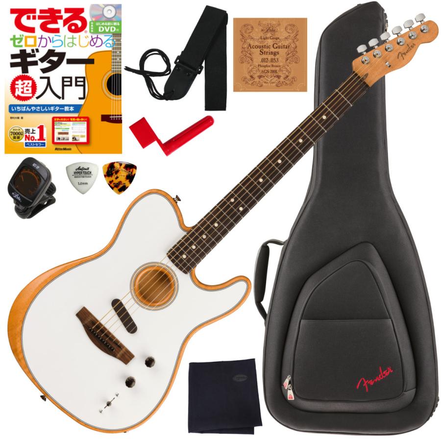 Pegoさん専用ページですFender アコスタソニック　テレキャスタータイプ Fender Acoustasonic Player Telecaster Brushed Black 税込販売