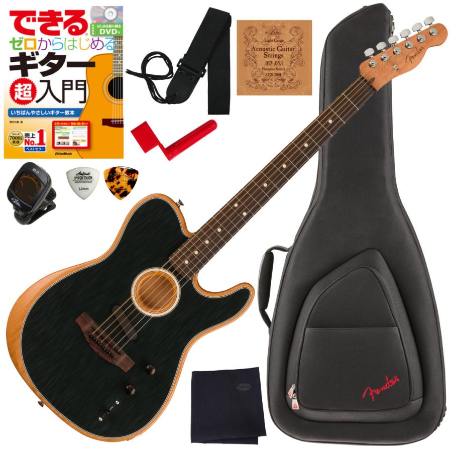 Fender 調整済で弾きやすい / ACOUSTASONIC PLAYER TELECASTER 初心者