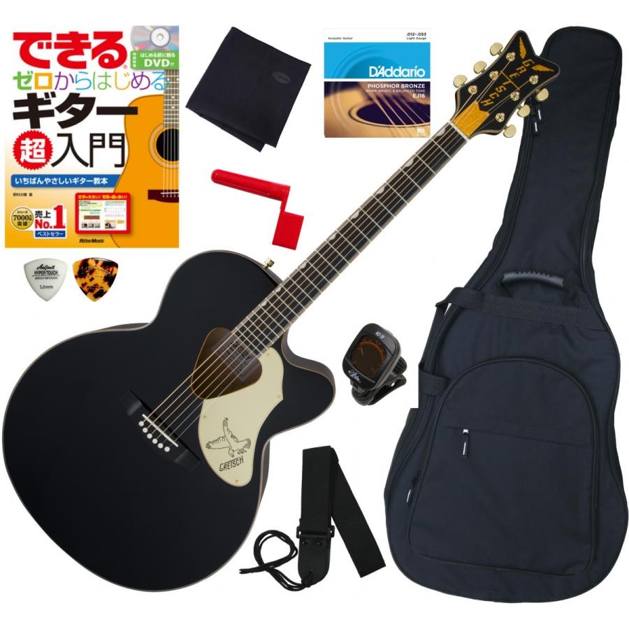 グレッチ　ランチャーファルコン　エレキアコースティックギター ギターケース付き GRETSCH グレッチ G5022CWFE Rancher Falcon White ホワイト
