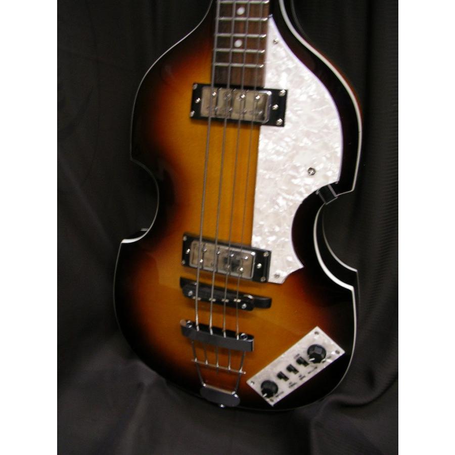 Hofner Ignition Bass SB【フラット弦仕様】バイオリンベース