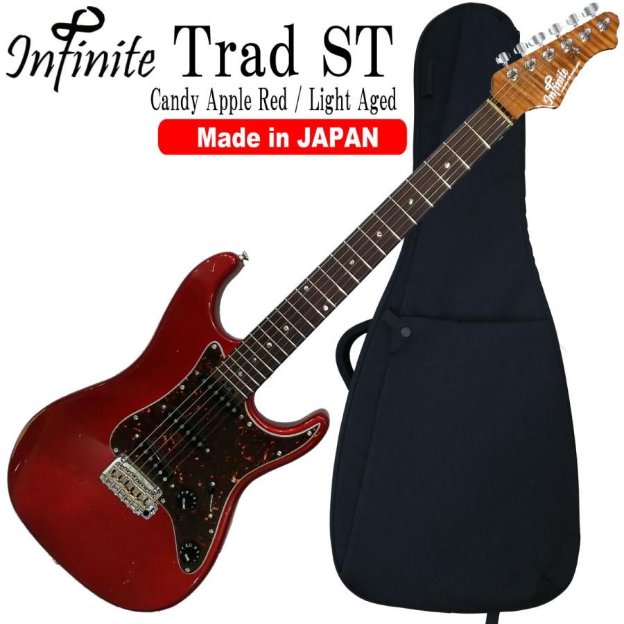 Infinite / Trad ST Candy Apple Red-Light Aged : 伊藤楽器 松戸店