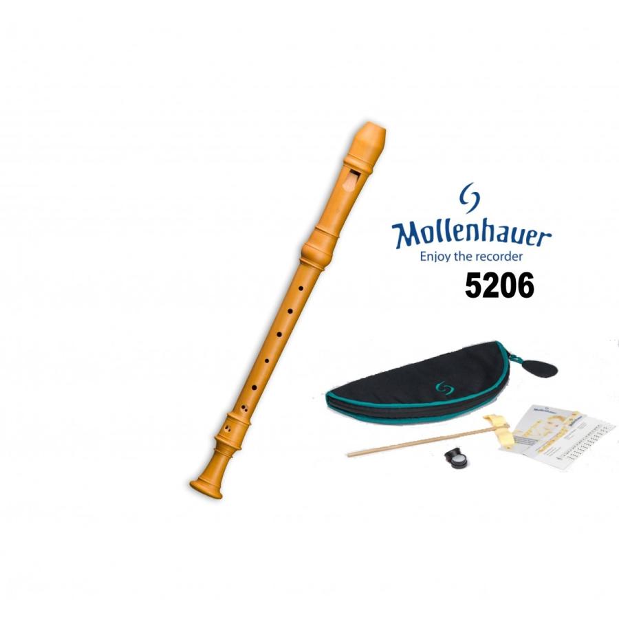 MOLLENHAUER 木製アルトリコーダー 5206 ペアーウッド -国内正規品