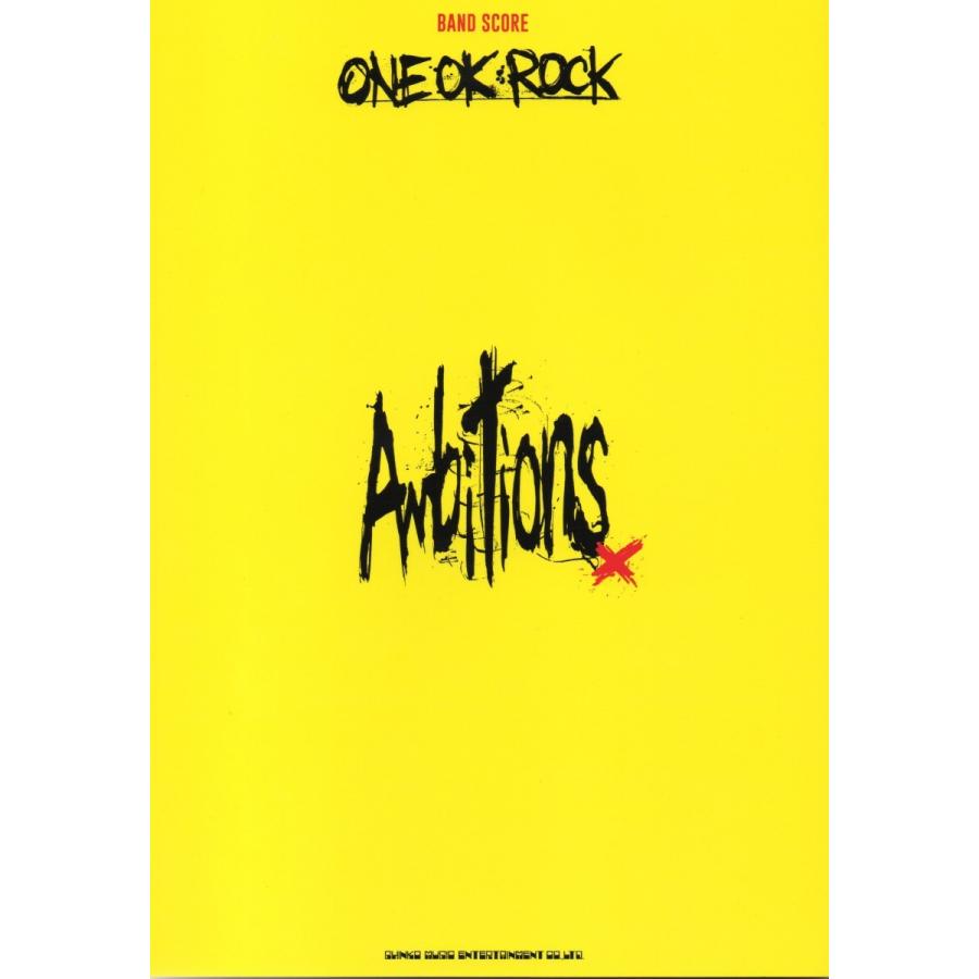 One Ok Rock Ambitions Oneokrockambitionsbandscore 伊藤楽器 松戸店 通販 Yahoo ショッピング